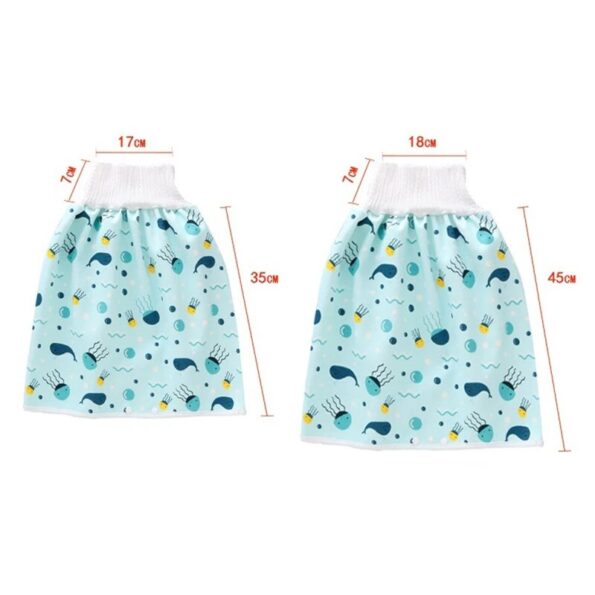 Baby-Diaper-Waterproof-Skirt-Infant-Leak-proof-Urine-Training-Pants-High-Waist-Cloth-Diapers-Kids-Washable-5