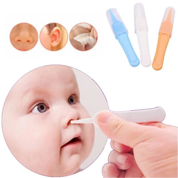 Baby-Dig-Booger-Clip-Infants-Clean-Ear-Nose-Navel-Safety-Tweezers-Safe-Forceps-Cleaning-Supplies-Safety-1