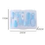 Baby-Nail-Care-Box-9-piece-Set-fingernail-Clipper-Comb-Brush-Nose-Aspirator-agnail-Clipper-Medication
