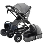 Baby-Stroller-3-in-1-High-Landscape-Stroller-Reclining-Baby-Carriage-Foldable-Stroller-Baby-Bassinet-Puchair
