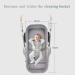 Baby-Stroller-3-in-1-High-Landscape-Stroller-Reclining-Baby-Carriage-Foldable-Stroller-Baby-Bassinet-Puchair