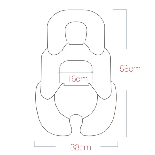 Baby-Stroller-Cushion-Infant-Car-Seat-Insert-Stroller-Pad-Four-Seasons-General-Thermal-Mattress-Mesh-Breathable-5