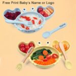 Crab-Plate-For-Baby-Silicone-Tableware-Suction-Bowl-Plate-Tray-Bibs-Spoon-Personalized-Name-Baby-s