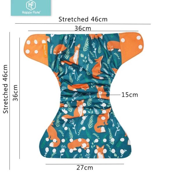HappyFlute-8-diapers-8-Inserts-Baby-Cloth-Diapers-One-Size-Adjustable-Washable-Reusable-Cloth-Nappy-For-3
