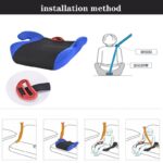 Kid-Baby-Car-Booster-Mat-Safe-Seat-Sturdy-Children-Baby-Increased-Seat-Pad-Non-slip-Booster