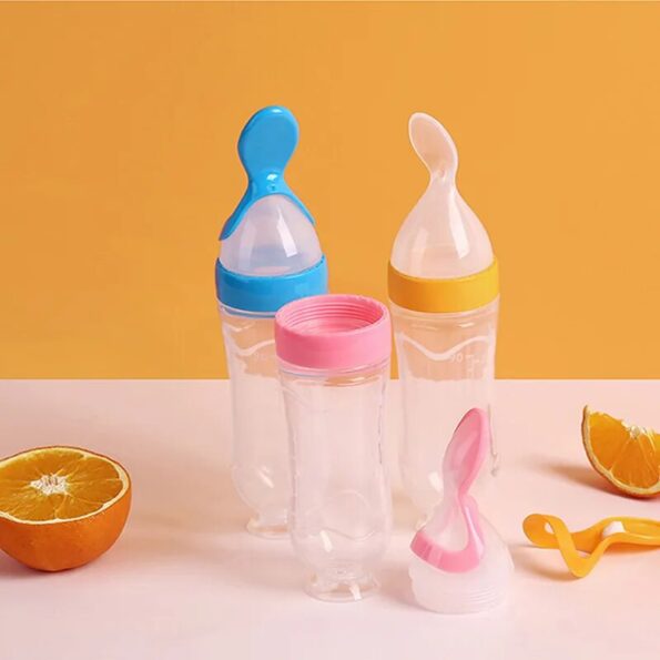 Squeezing-Feeding-Bottle-Silicone-Newborn-Baby-Training-Rice-Cereal-Food-Spoon-Supplement-Feeder-Safe-Useful-Tableware
